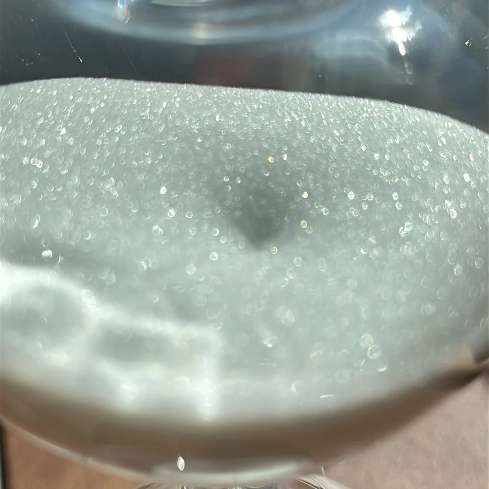 Nice glass 30min hourglass timer white - Picture 4 of 5